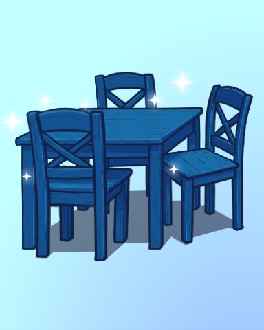 Table And Chairs Badge - Quinn's Aquarium