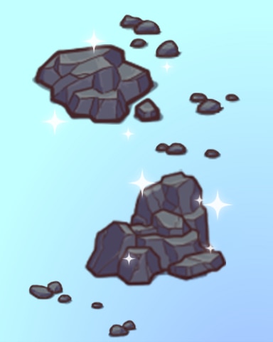 Scattered Stones Badge - Quinn's Aquarium