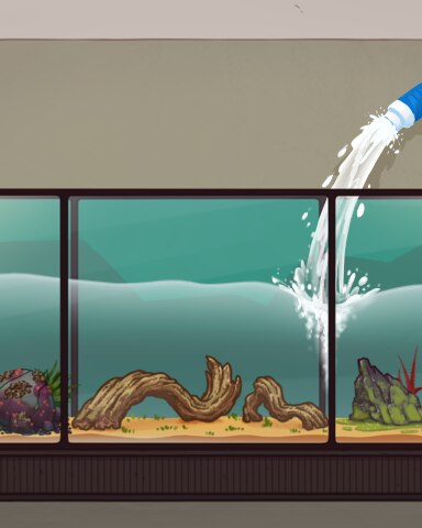 Get Your Fill Badge - Quinn's Aquarium