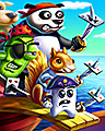 Scurvy Dogs Badge - Pogo Addiction Solitaire HD