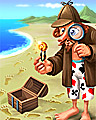 Mystery Jackpot Badge - Casino Island Blackjack