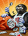 Stuffed Suit Badge - Rainy Day Spider Solitaire HD