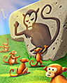 No Monkey Business Badge - Mahjong Garden HD