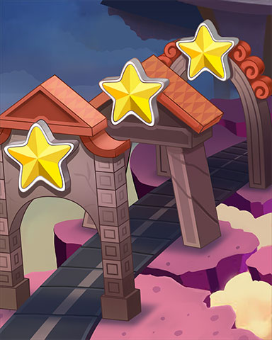 Golden Starway Badge - Jewel Academy