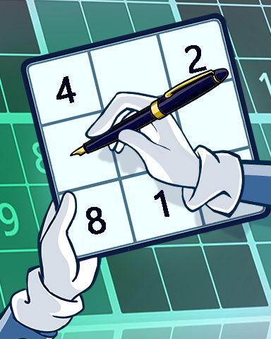 Finding The Solution Badge - Pogo Daily Sudoku