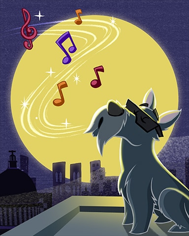 Bay At The Moon Badge - Canasta HD