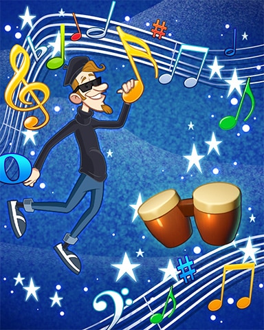 Bongo Jam Badge - Canasta HD