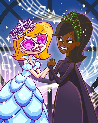 Kim And Beverly Duet Badge - Canasta HD Kim And Beverly Duet Badge - Canasta HD