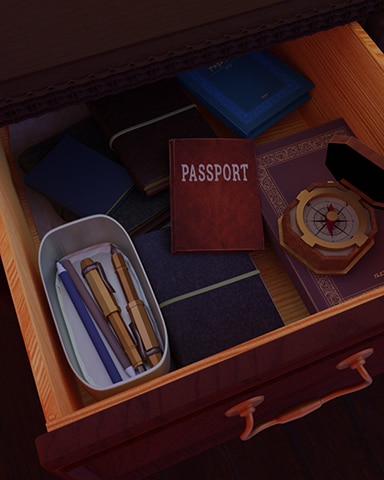 Passport Clue Badge - Claire Hart Classic