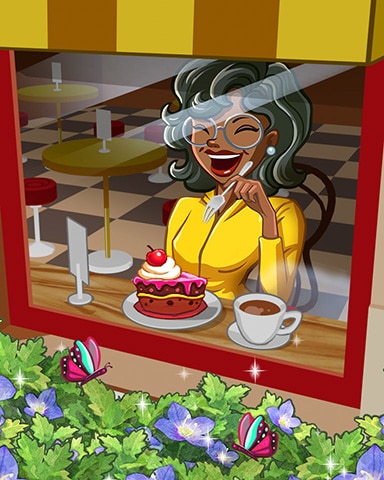 Diana's Afternoon Tea Badge - Dice City Roller HD