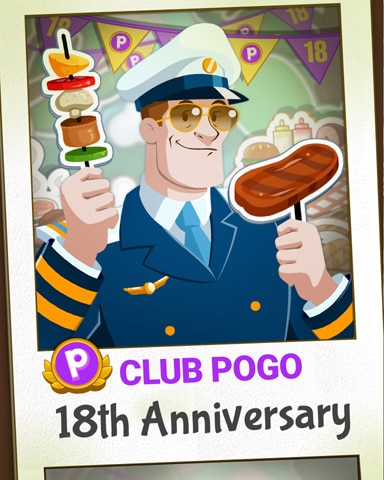 Captain Photo Booth Badge - First Class Solitaire HD