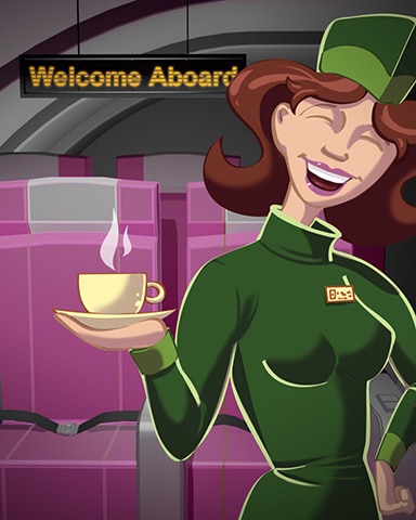 Welcome Tea Badge - First Class Solitaire HD