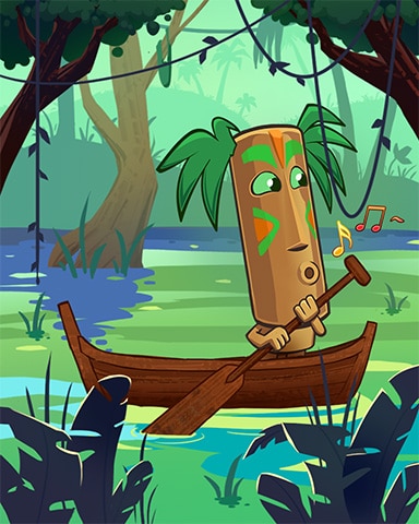 Tiki On The Water Badge - Jungle Gin HD