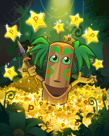 Tiki's Fortune Badge - Jungle Gin HD