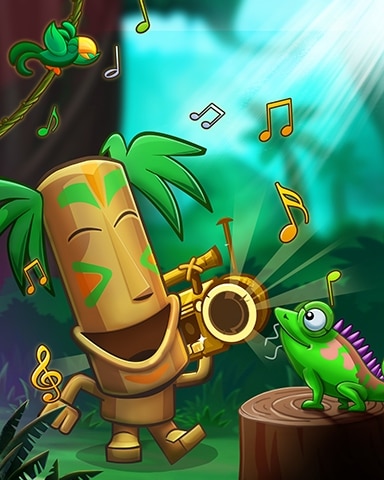 Tiki Beats Badge - Jungle Gin HD