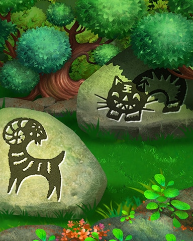 Prowling Tiger Badge - Mahjong Garden HD