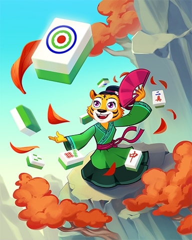 Tai Chi Tiger Badge - Mahjong Garden HD Tai Chi Tiger Badge - Mahjong Garden HD