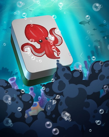 Octopus Tile Badge - Mahjong Safari HD