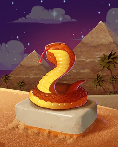 Desert Cobra Badge - Mahjong Safari HD