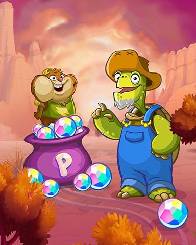 Jimmy's Gems Badge - Peggle Blast HD