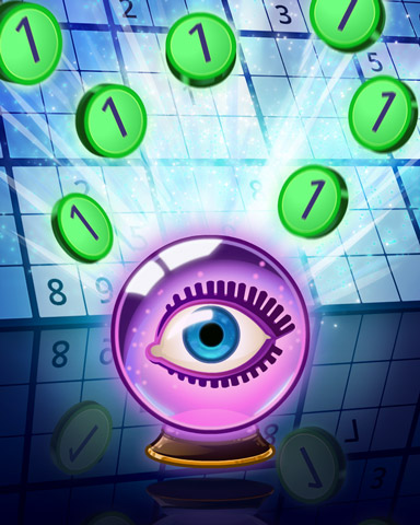 Revealing Numbers Badge - Pogo™ Daily Sudoku