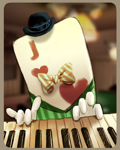 Piano Jack Badge - Double Deuce Poker HD