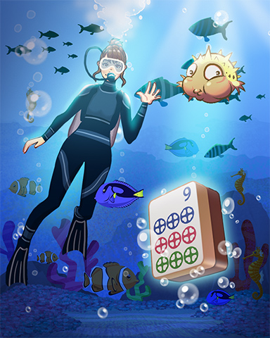 Tile Diving Badge - Quinn's Aquarium