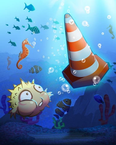 Strange Clownfish Badge - Quinn's Aquarium