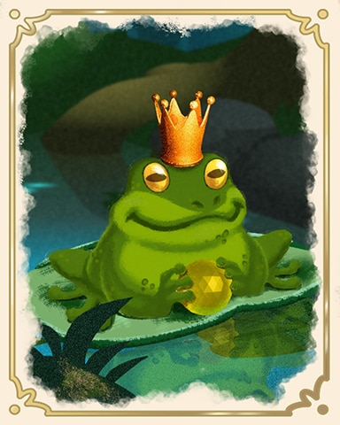 Princely Frog Badge - StoryQuest