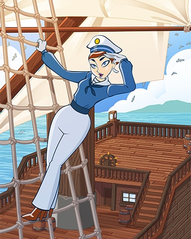 Skipper Pam Badge - Thousand Island Solitaire HD Skipper Pam Badge - Thousand Island Solitaire HD