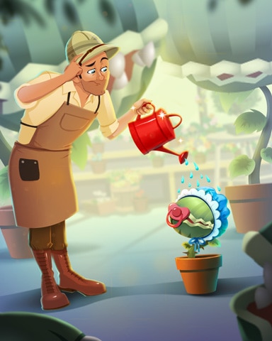 Gardening With Danger Badge - Tri-Peaks Solitaire HD