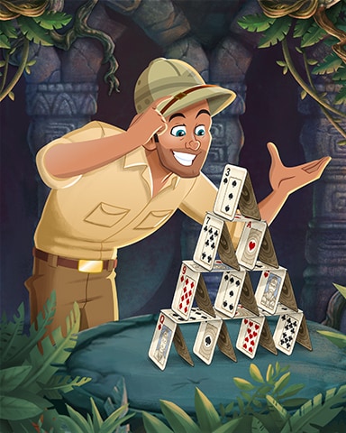 Tex Card Tower Badge - Tri-Peaks Solitaire HD Tex Card Tower Badge - Tri-Peaks Solitaire HD