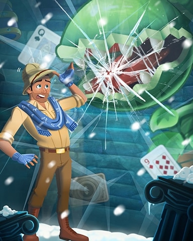 Defrozen Danger Badge - Tri-Peaks Solitaire HD Defrozen Danger Badge - Tri-Peaks Solitaire HD