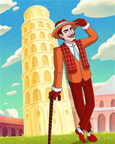 Leaning Tower Of Diamonds Badge - World Class Solitaire HD Leaning Tower Of Diamonds Badge - World Class Solitaire HD