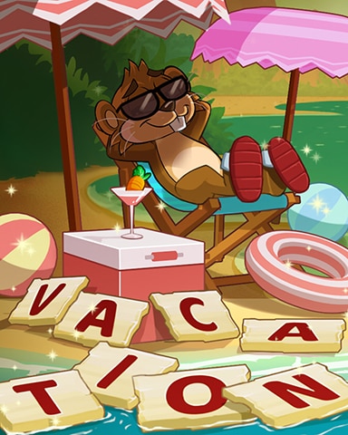 Vacation Spell Badge - Word Whomp HD