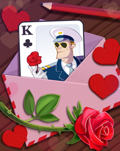 The Love Captain Badge - First Class Solitaire HD