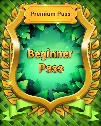 Beginner Pass Badge - Garden Blast Beginner Pass Badge - Garden Blast