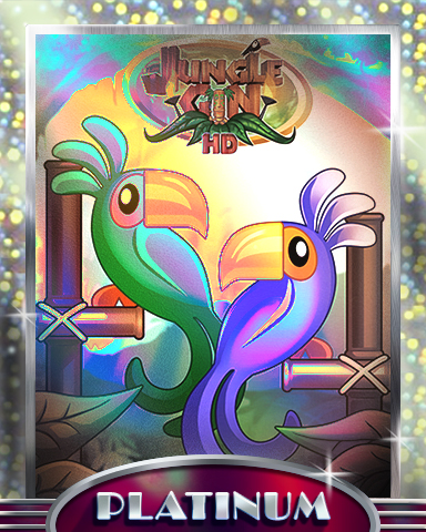 Parrot Pair Platinum Badge - Jungle Gin HD