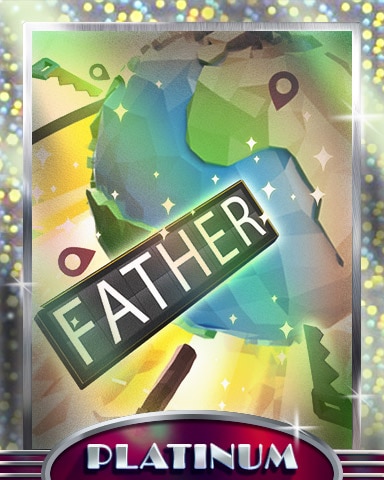 Worldly Father Platinum Badge - Anagrams