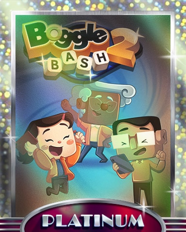 Boggle Buds Platinum Badge - Boggle Bash 2