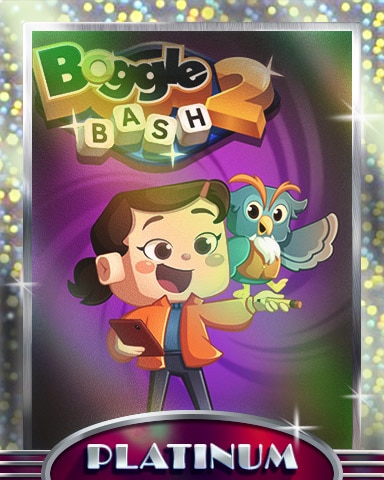 Boggle Birdie Platinum Badge - Boggle Bash HD