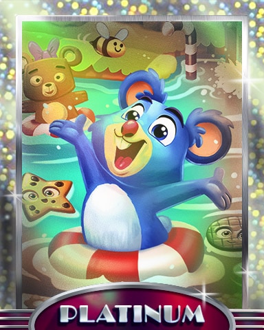 Tubing Koala Platinum Badge - Cookie Connect