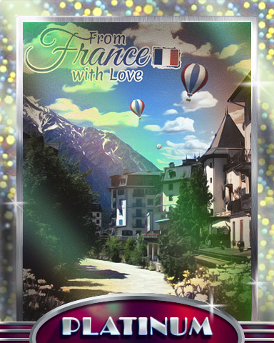 Mountain Village Platinum Badge - From France With Love