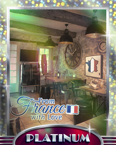 French Bistro Platinum Badge - From France With Love