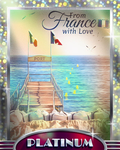 Beach Life Platinum Badge - From France With Love