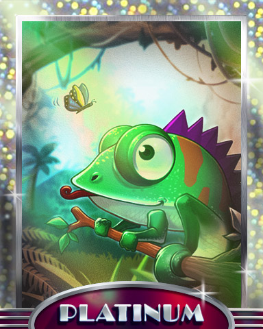 Hungry Chameleon Platinum Badge - Jungle Gin HD