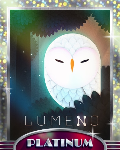 Enchanted Owl Platinum Badge - Lumeno