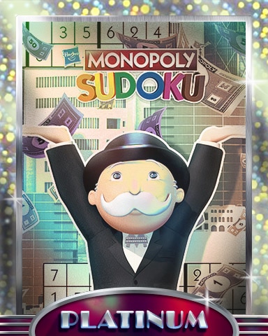 Sharing The Wealth Platinum Badge - MONOPOLY Sudoku