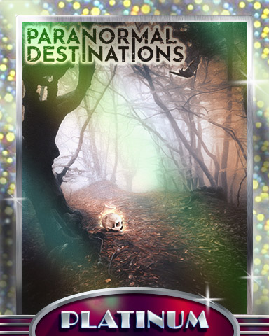 Foggy Forest Platinum Badge - Paranormal Destinations