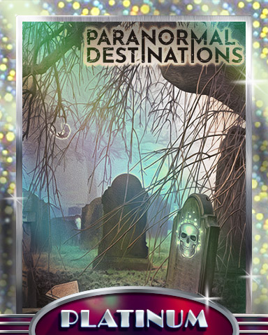 Ghostly Graveyard Platinum Badge - Paranormal Destinations